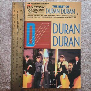 The Best Of Duran Duran #4 - Easy Electronic Keyboard Music Song Book